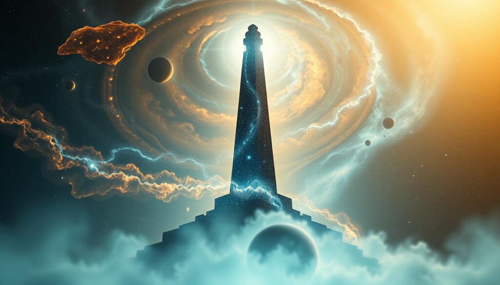 Shiva linga cosmic symbol
