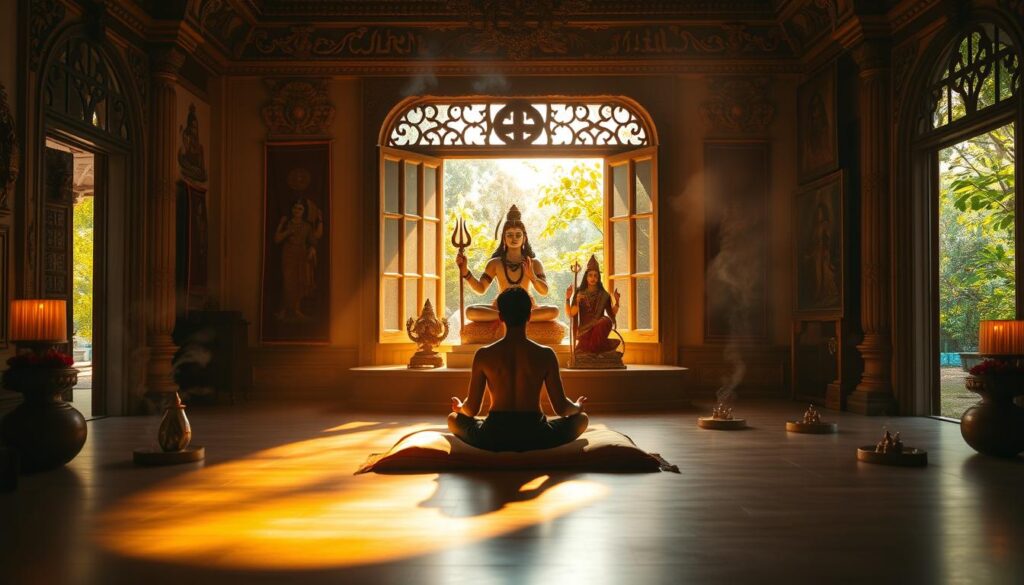 Shivratri meditation rituals