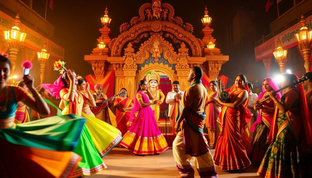 Krishna Janmashtami cultural performances